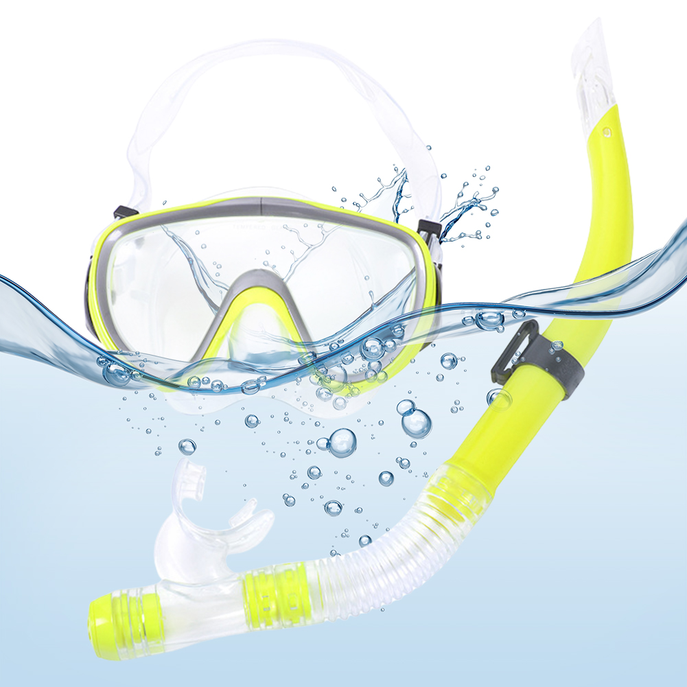Snorkel Set - Diving Mask & Snorkel Set Adjustable